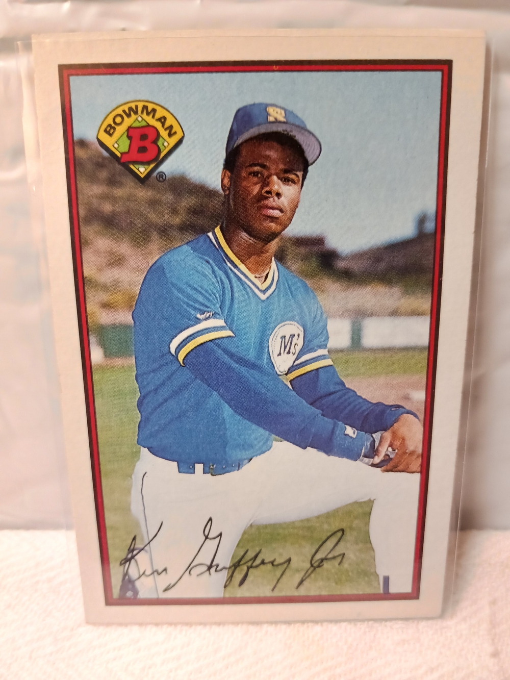 1989 Bowman KEN GRIFFEY JR ROOKIE COLLECTORS EDITION (TIFFANY RC) - Picture 5 of 9